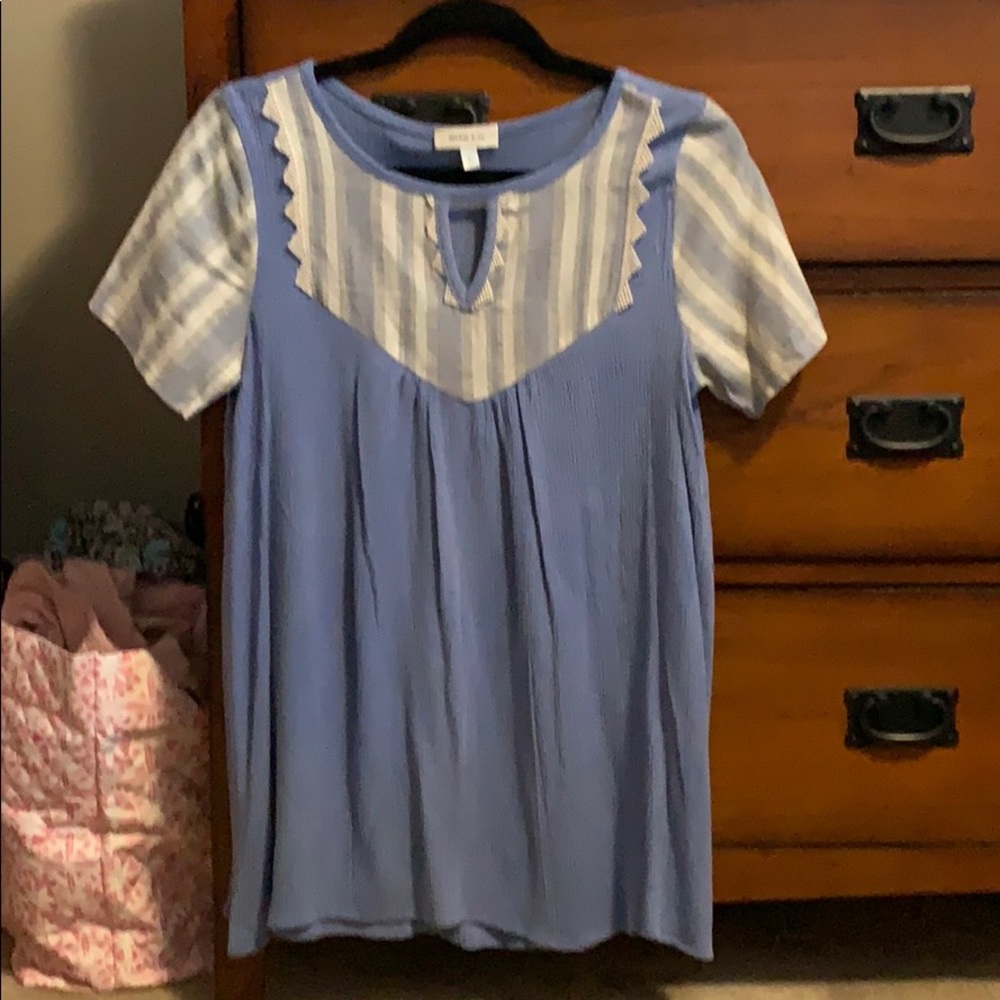 Blue blouse